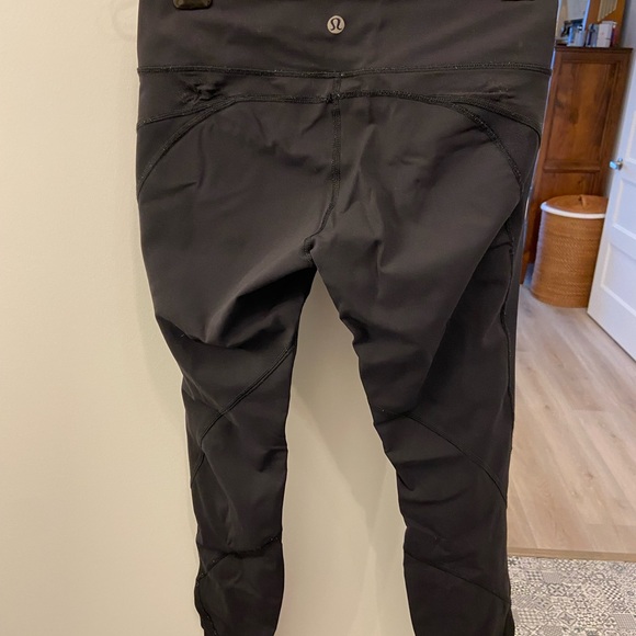 Lululemon Luxtreme Leggings with Mesh - Picture 2 of 4